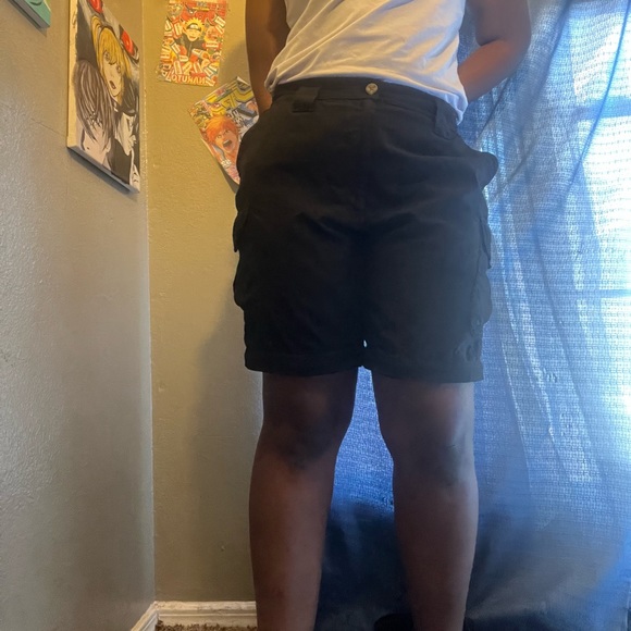 Utex Canada Mens Large 36-38) Black Cargo Zip Off Convertible Pants/Shorts - Picture 5 of 5